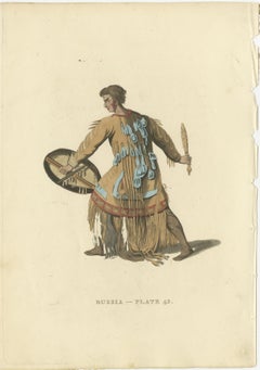 Traditional Attires of Kamchatka: A Glimpse into the Cultural Wardrobe of 1814