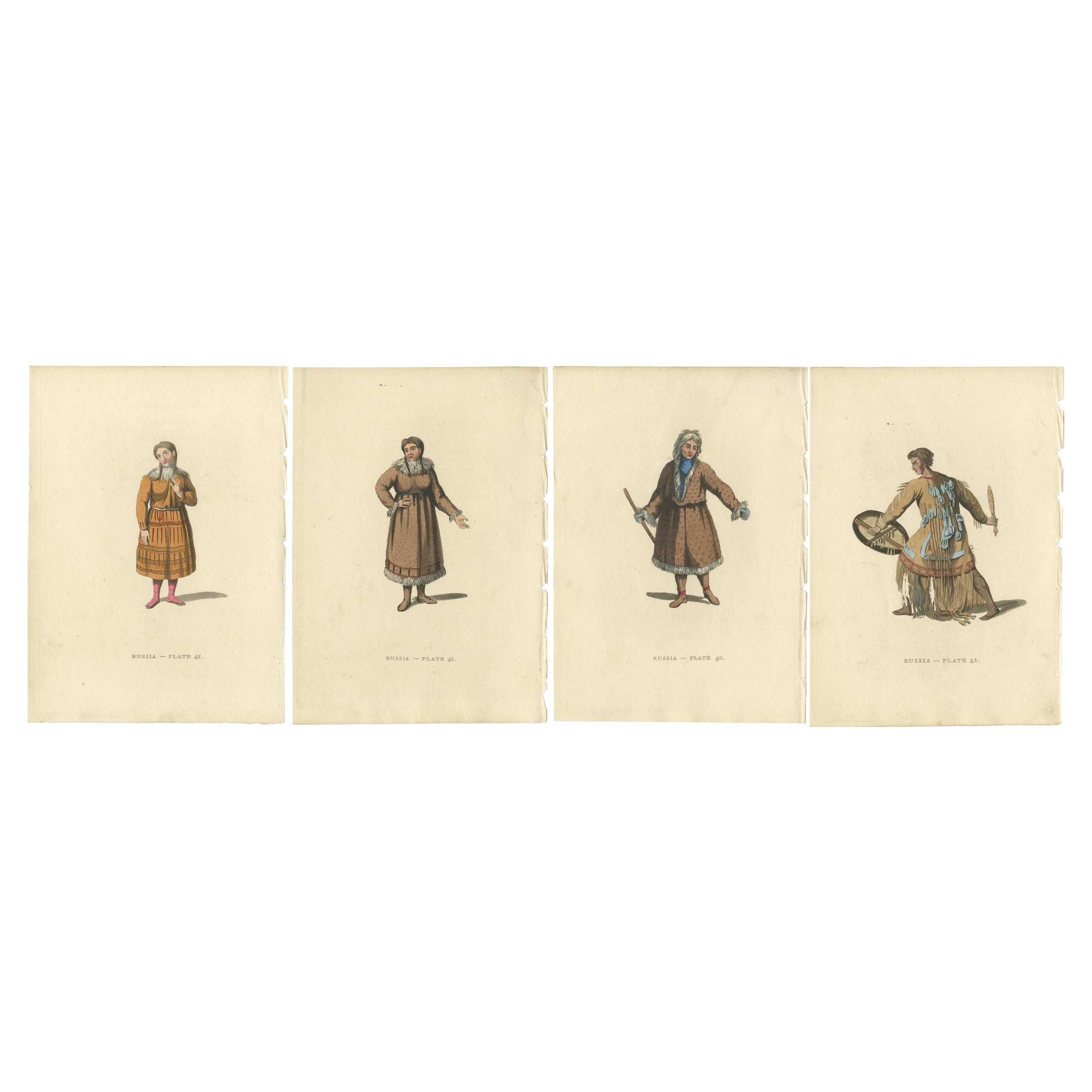 Traditionelle Attires of Kamchatka: Ein Einblick in das kulturelle Kleiderschrank von 1814