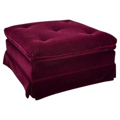 Fabric Ottomans and Poufs