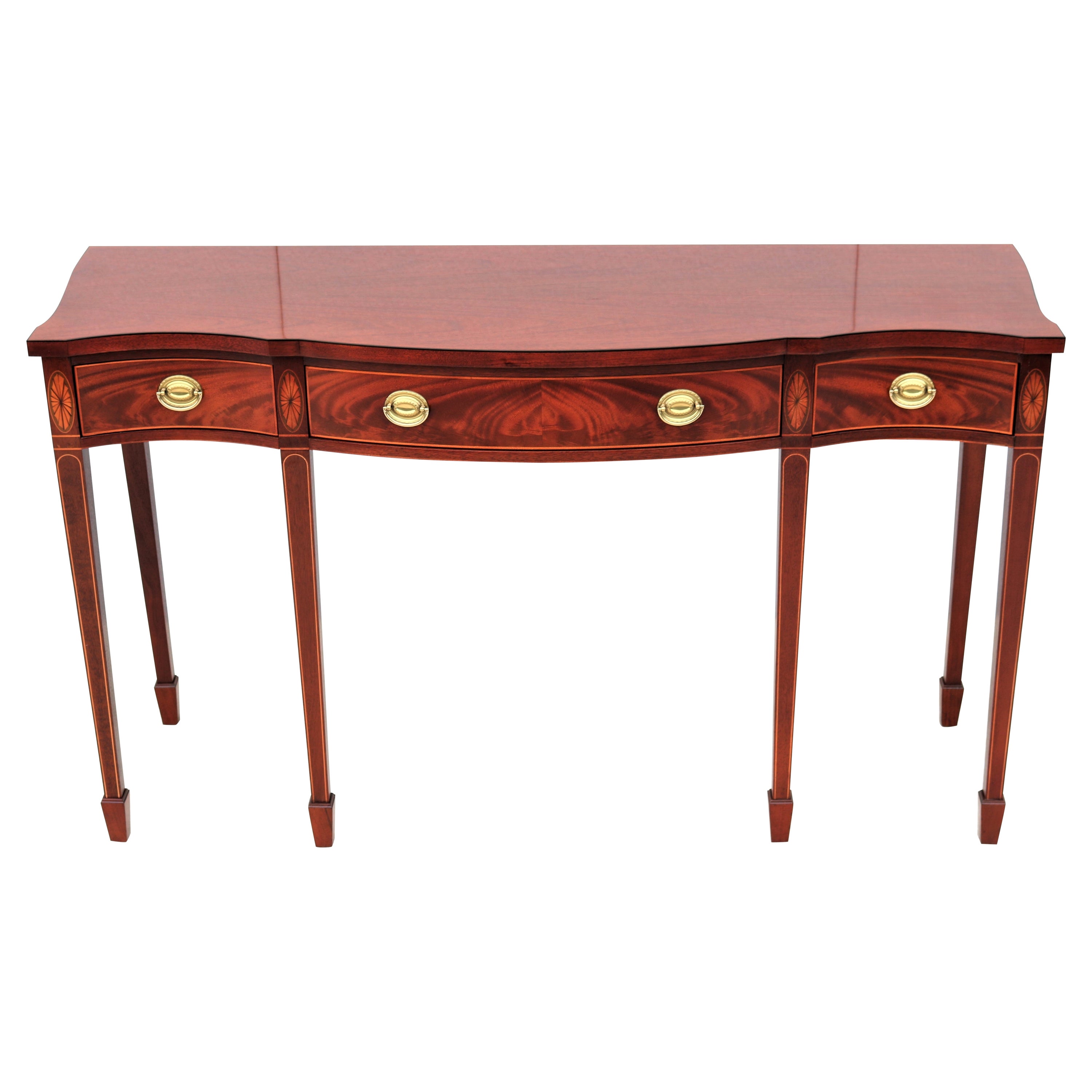 Traditional Baker Furniture Historic Charleston Mahogany Sheraton Sideboard