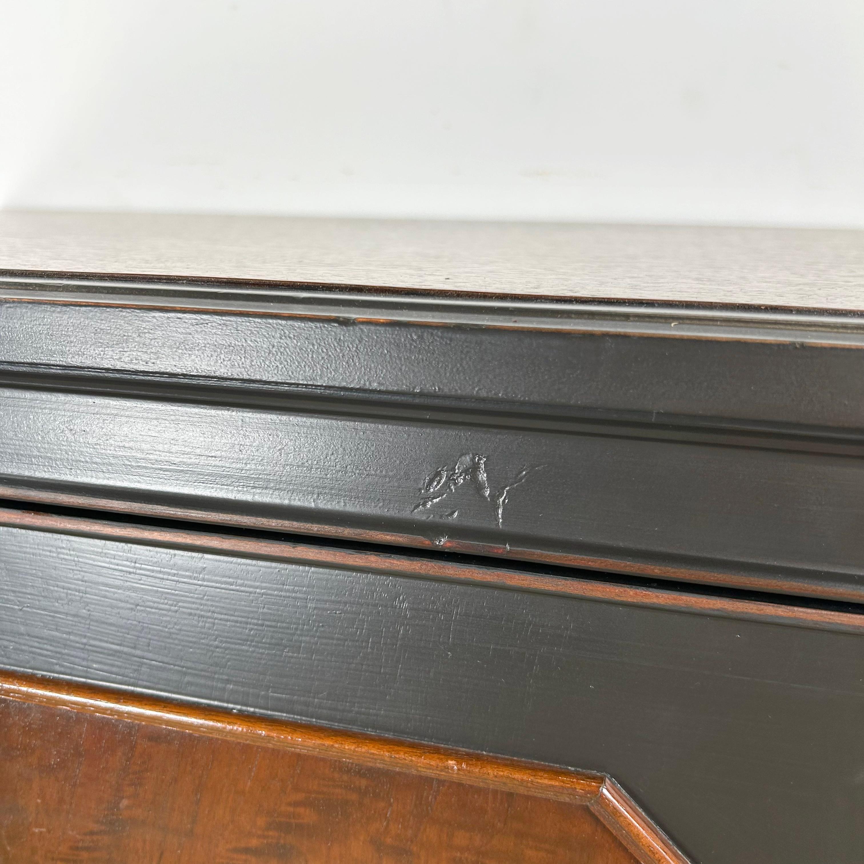Traditional Bar Cabinet With Dropfront For Sale 4