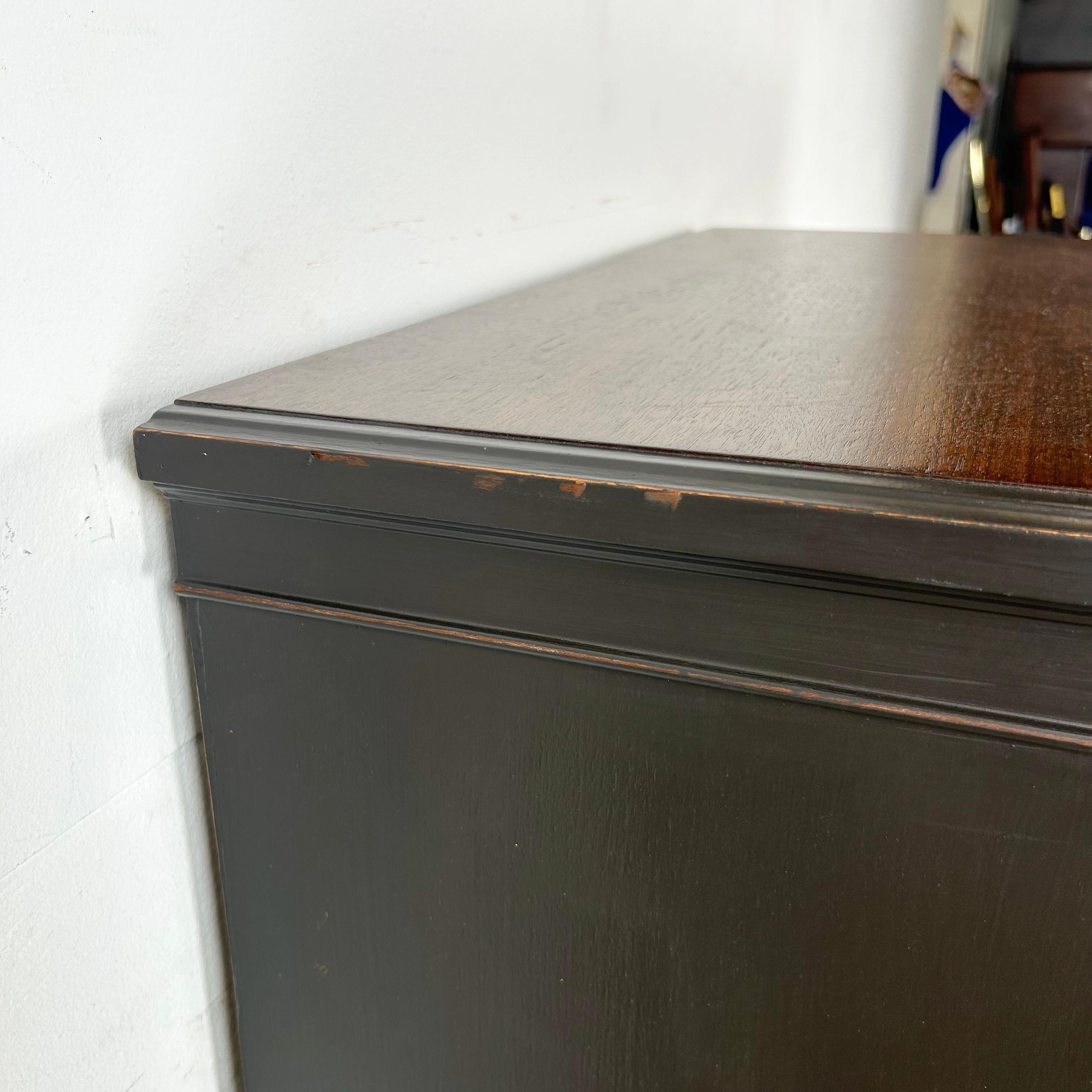 Traditional Bar Cabinet With Dropfront For Sale 9
