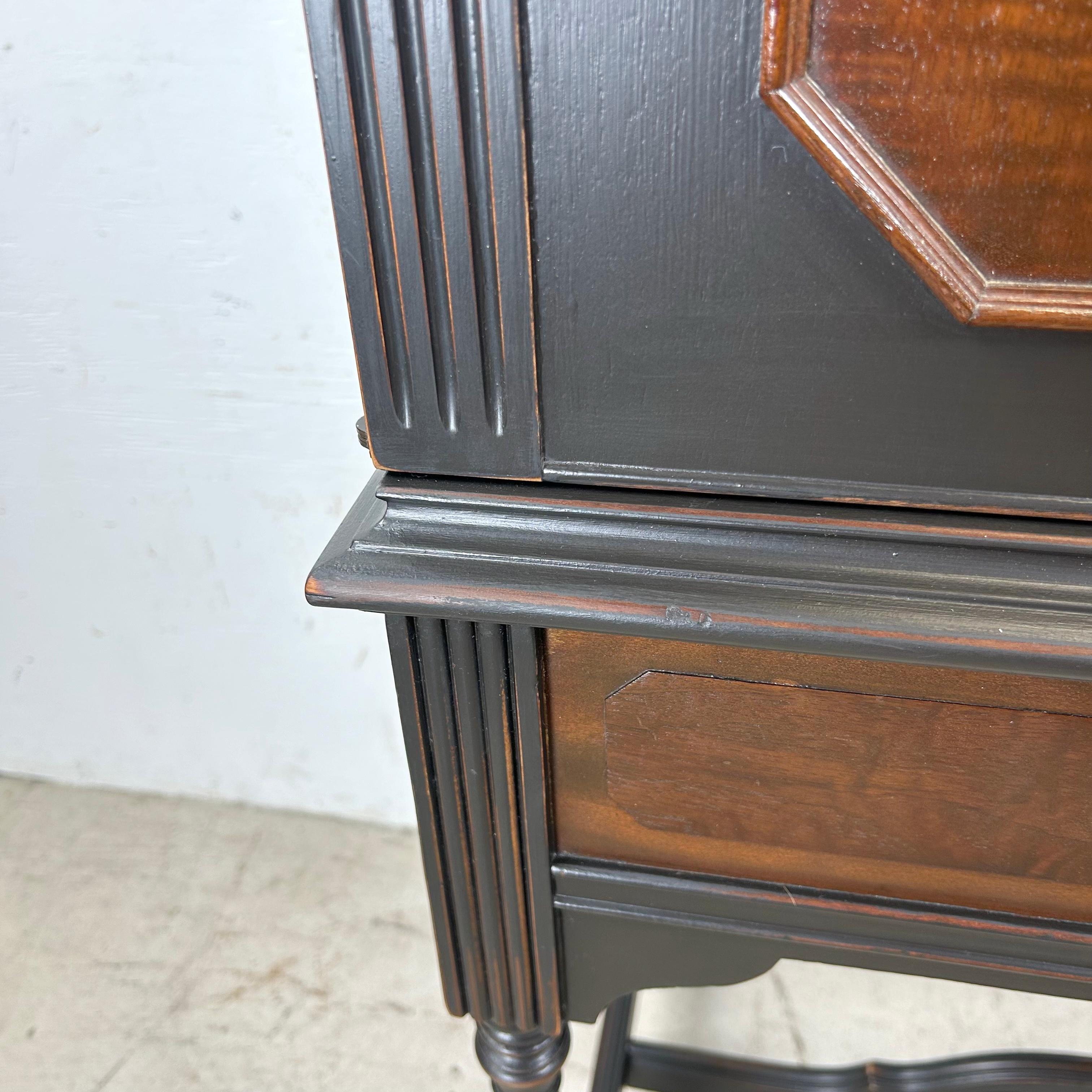 20th Century Traditional Bar Cabinet With Dropfront For Sale
