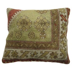 Cuscino per tappeto Oushak con bordo tradizionale