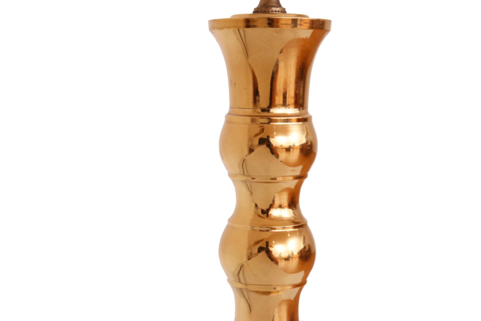 brass candlestick lamps