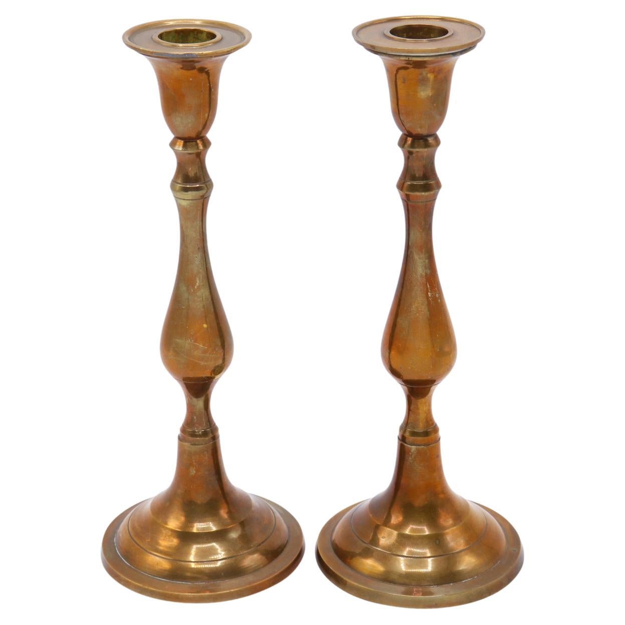 Brass Candlestick at 1stDibs