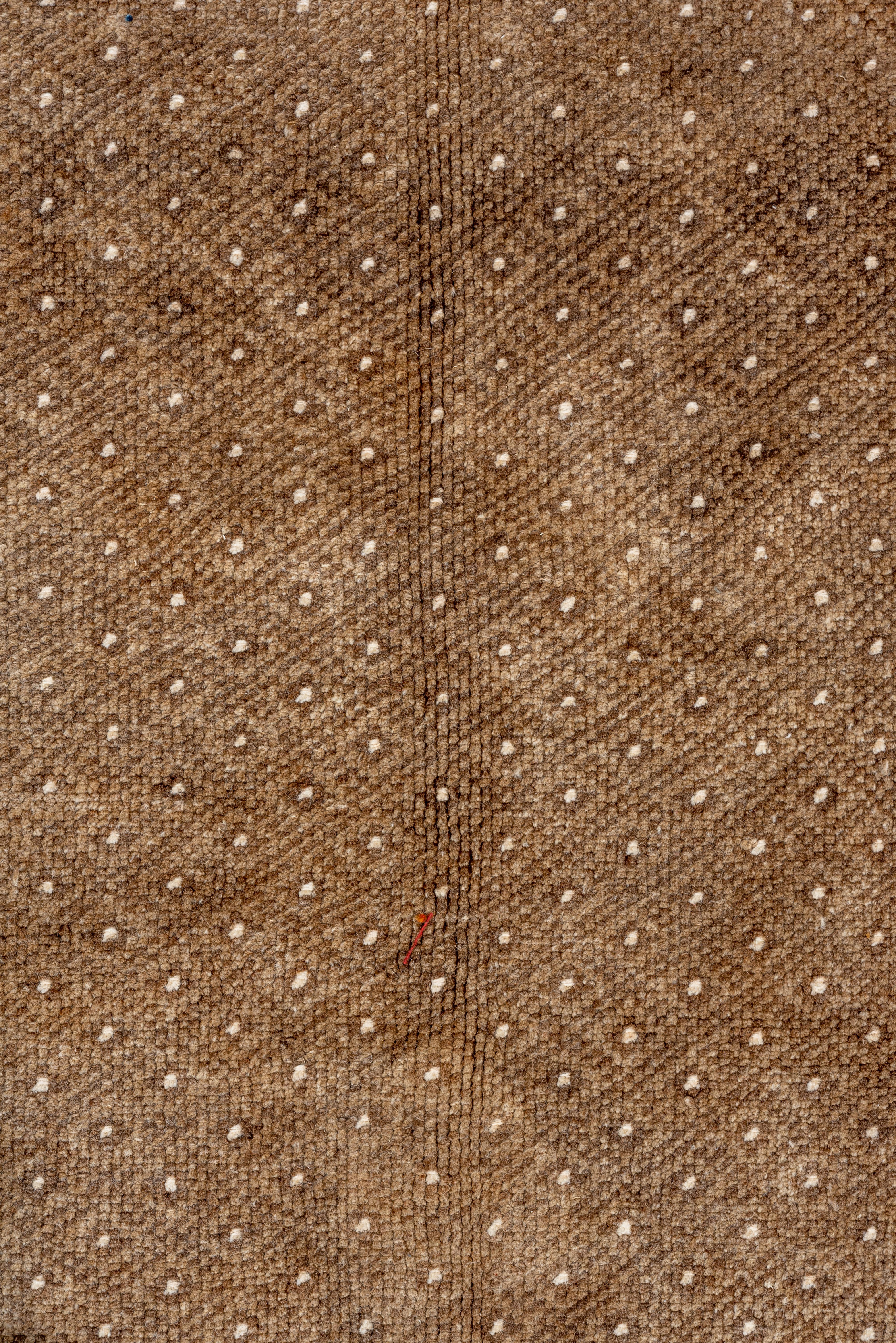 Traditional Brown Turkish Rug with Light Fade In Good Condition For Sale In New York, NY