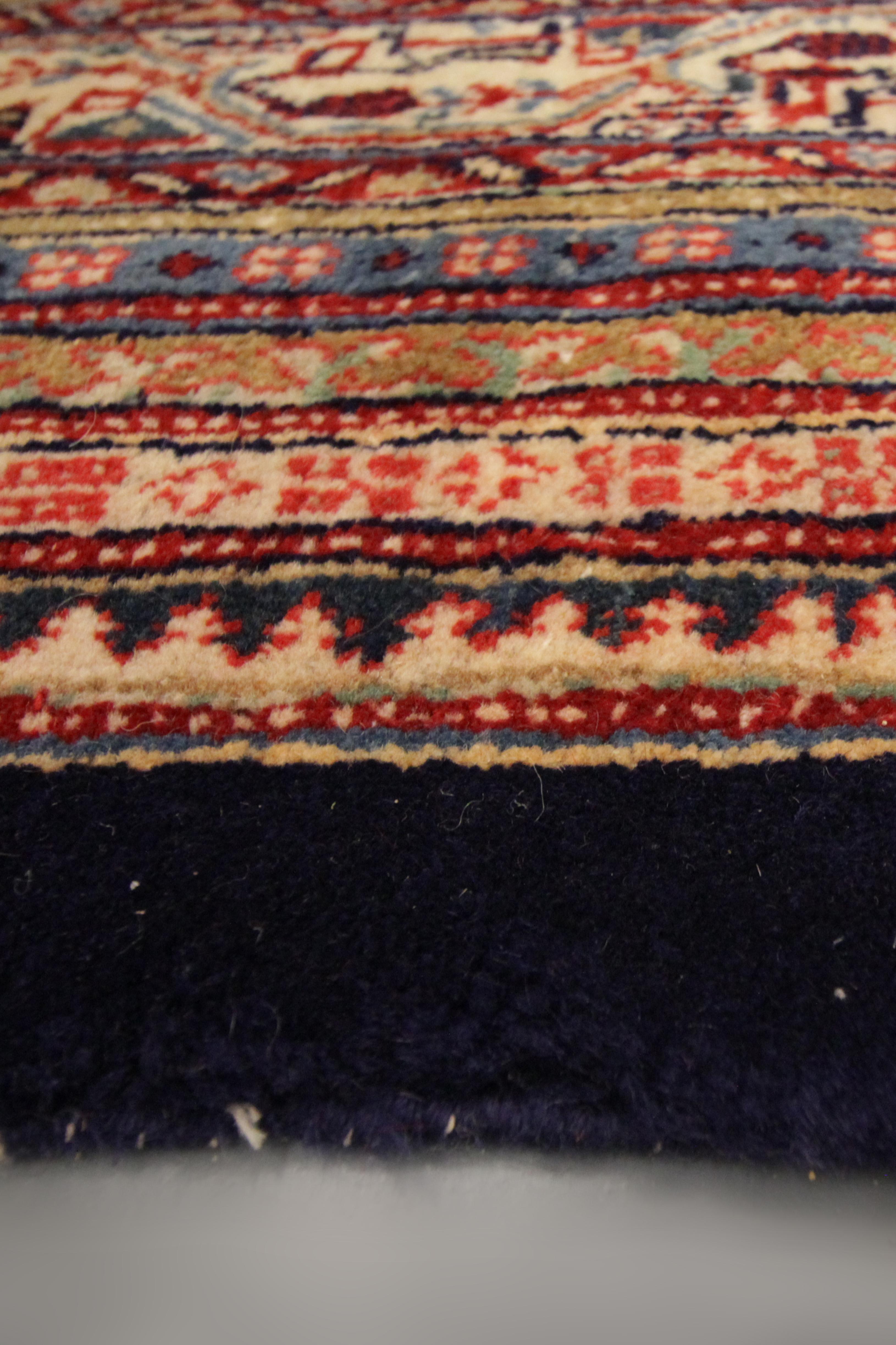 Traditional Carpet Door Mat-Refurbished Handmade Wool Entrance Mat Rug Sale In Excellent Condition In Hampshire, GB