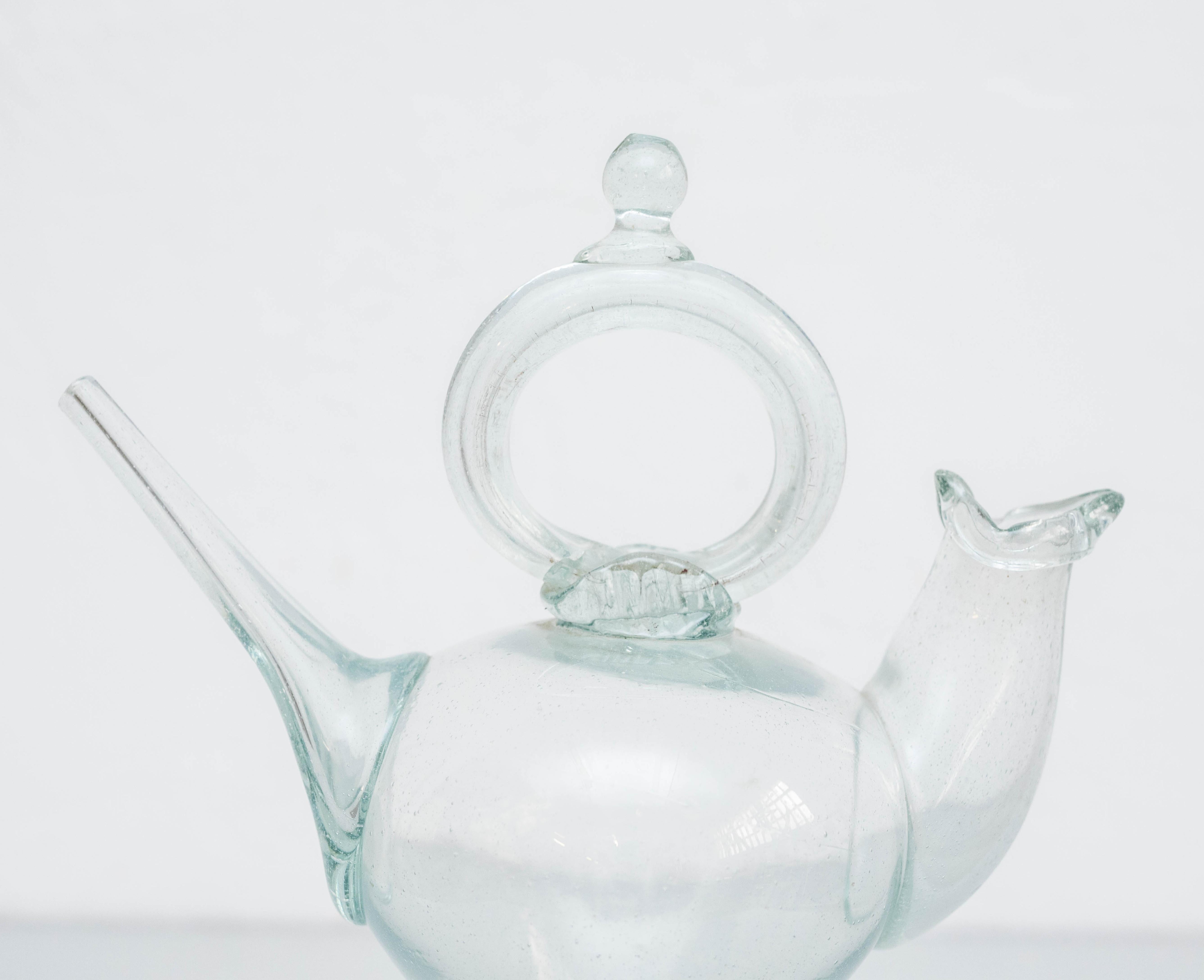 Vaso tradizionale catalano in vetro soffiato, 1930 circa in vendita 1