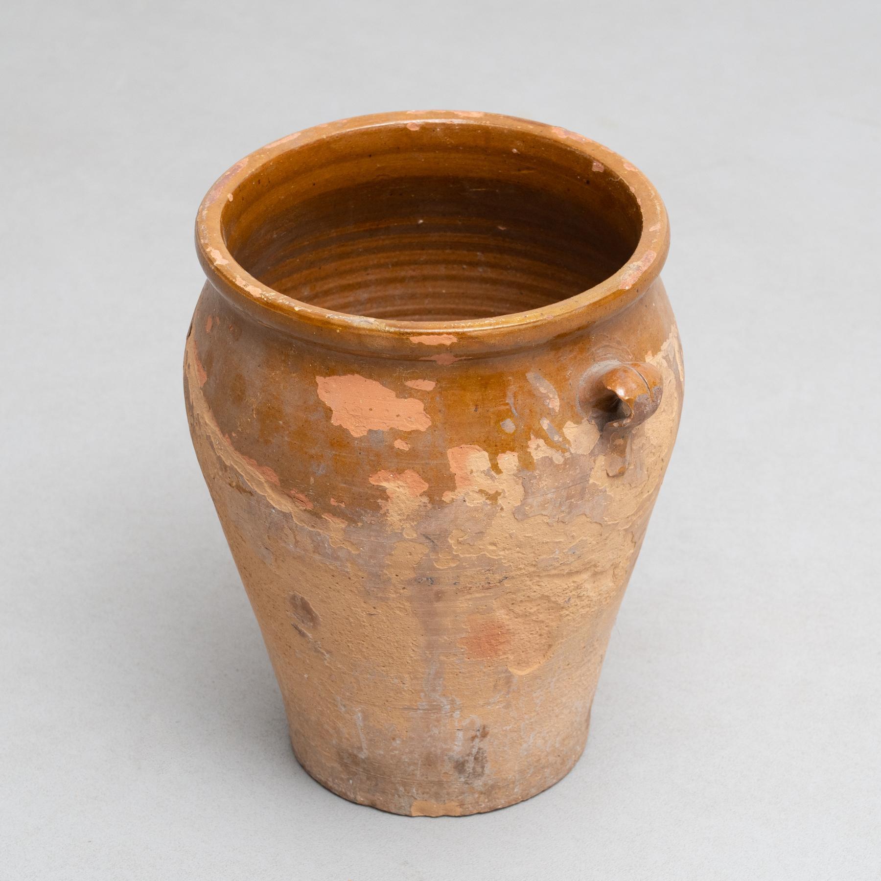 Ceramica Fioriera tradizionale in ceramica, 1960 circa in vendita