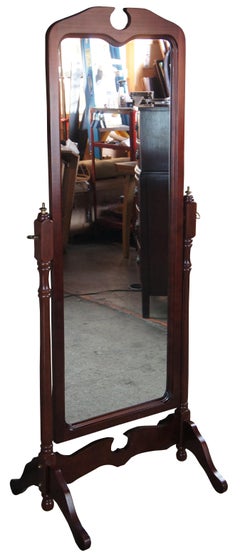 Traditional Cheval Full Length Bedroom Dressing Standing Floor Vanity Mirror