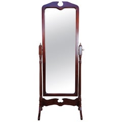 Retro Traditional Cheval Full Length Bedroom Dressing Standing Floor Vanity Mirror
