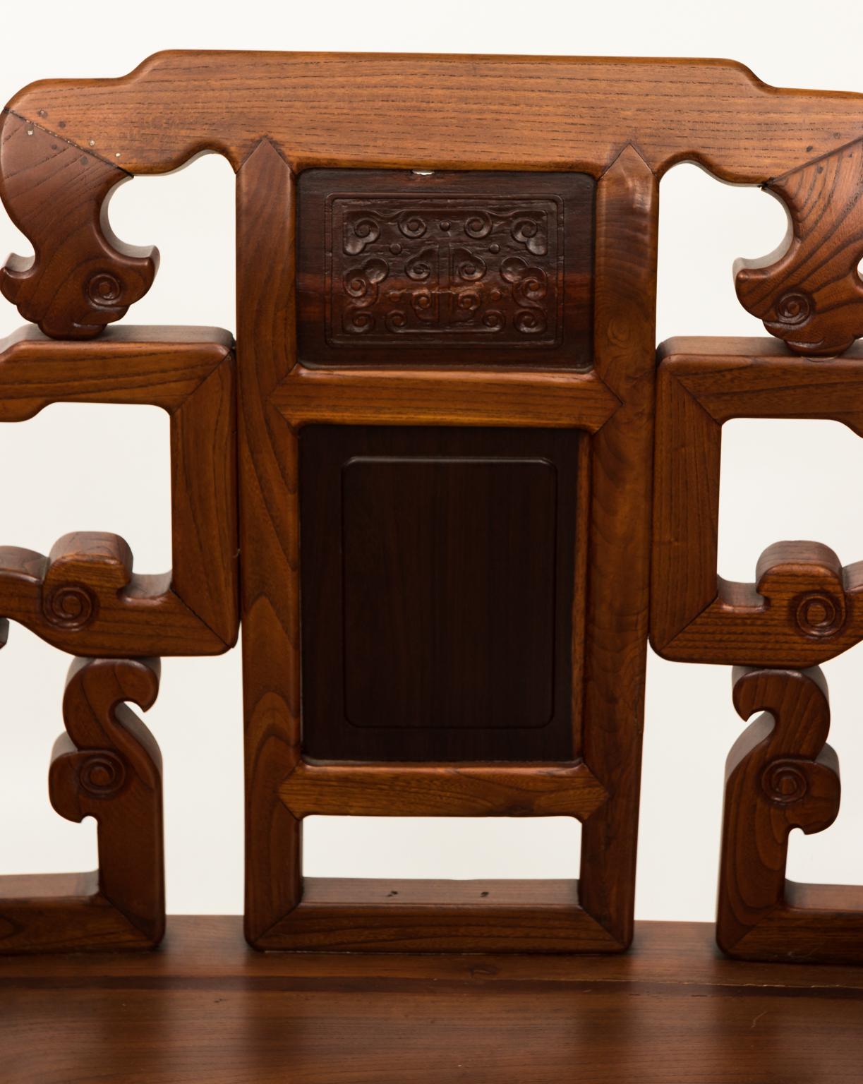 Traditional Chinese Alter Chairs In Good Condition In Stamford, CT