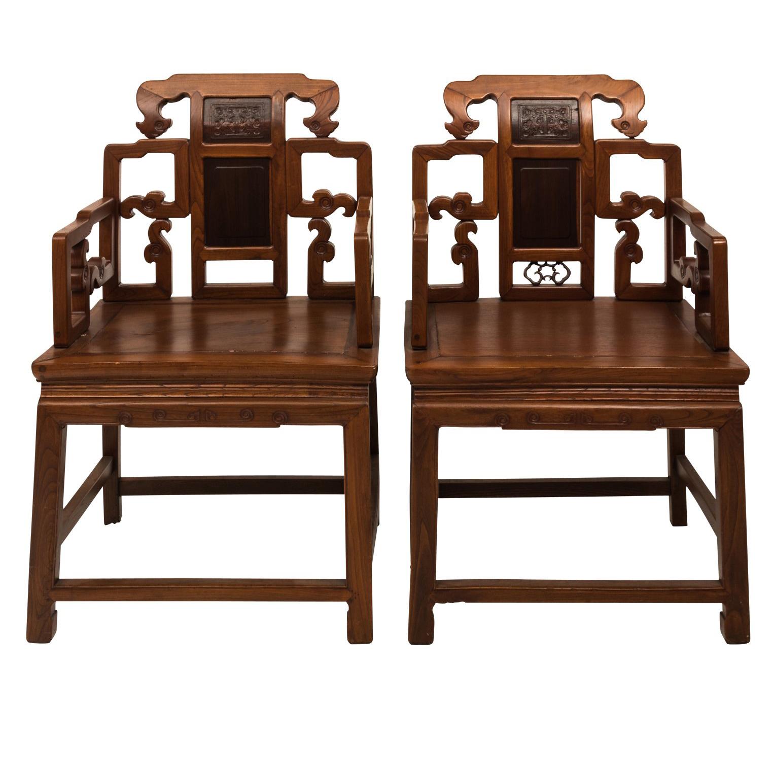 Traditional Chinese Alter Chairs