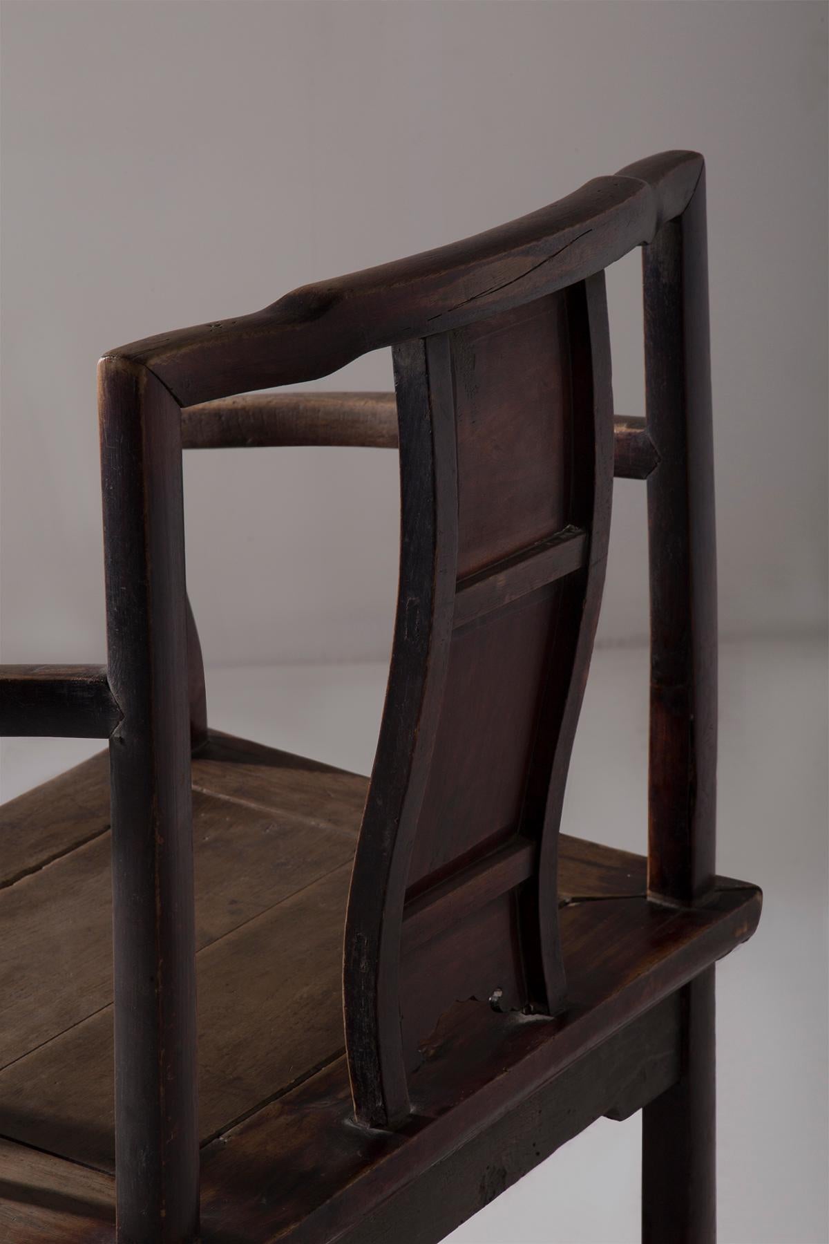 Traditional Chinese Chair in Ming Style in vendita 5