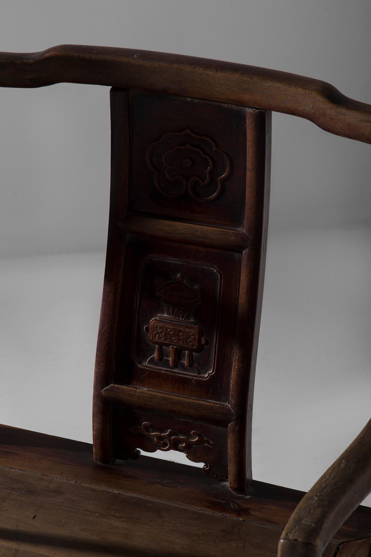 Traditional Chinese Chair in Ming Style in vendita 1