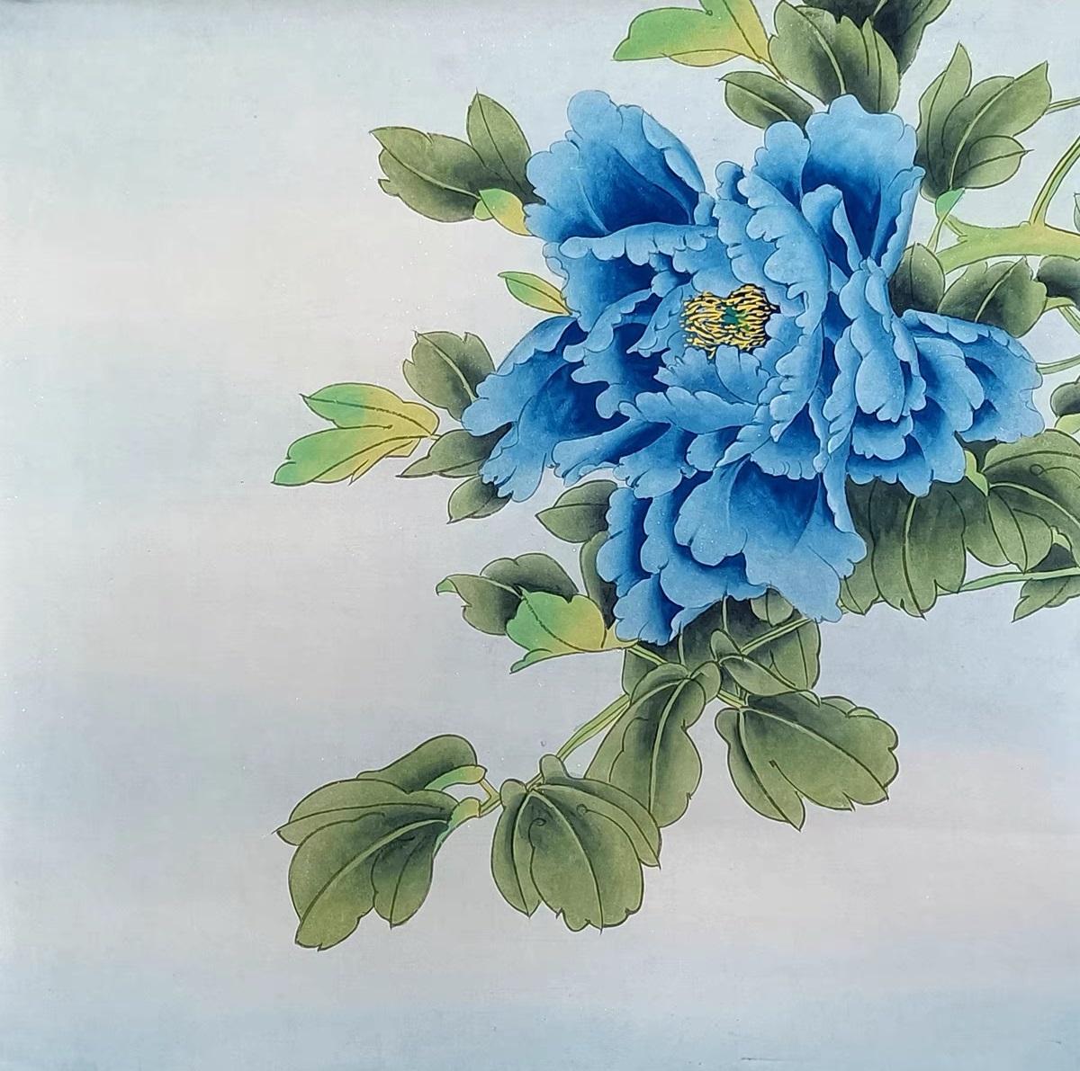 This Traditional Chinese Classic Flowers Ink Hand Painting is a nice art for decoration or gift to others.
The pony flower is Chinese country flower representing wealth and harmony.
This ink painting is hand painted by our skillful master.

If you