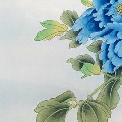 Traditional Chinese Classic Flowers Ink Hand Painting