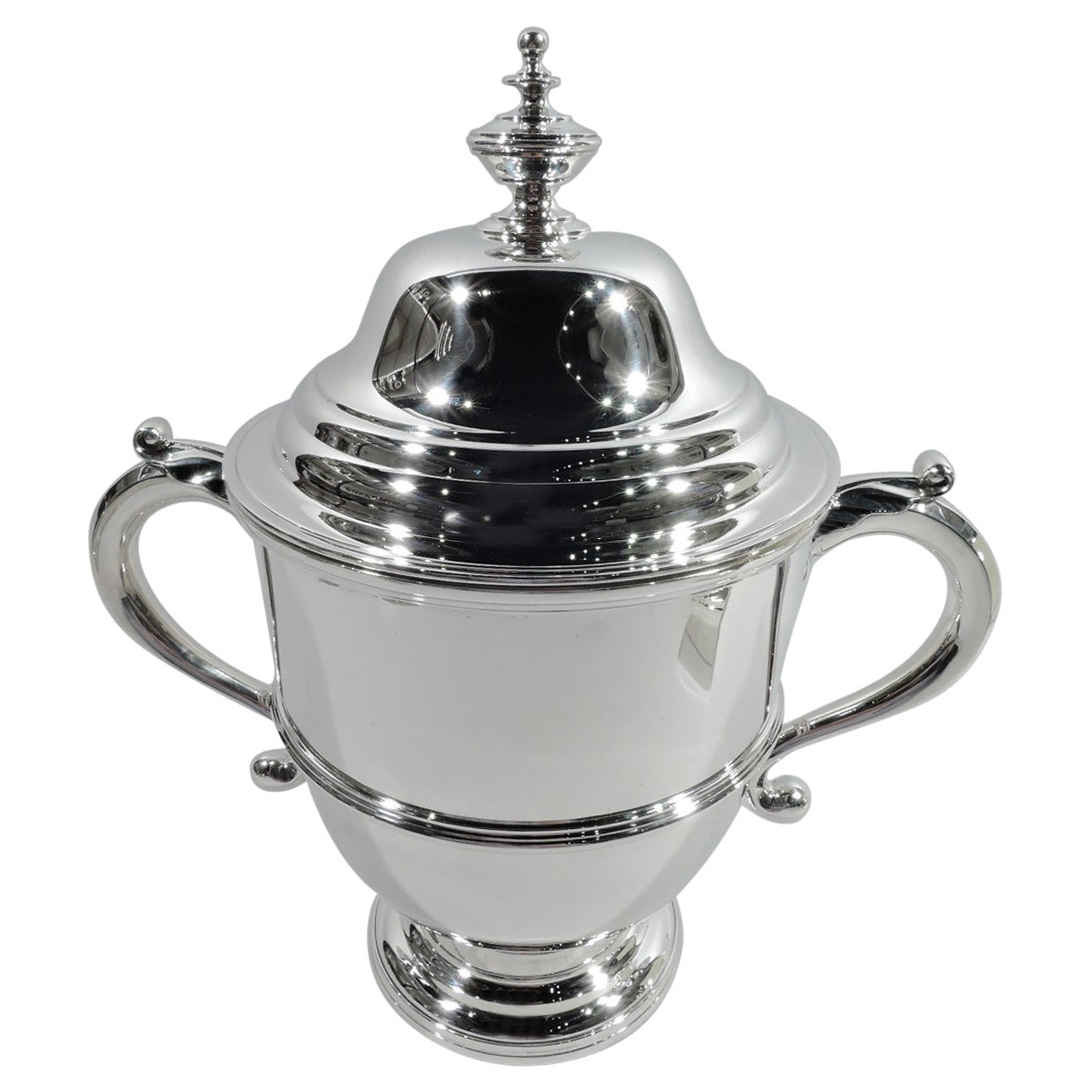 Traditional Classical Covered Urn Trophy Cup by Currier & Roby