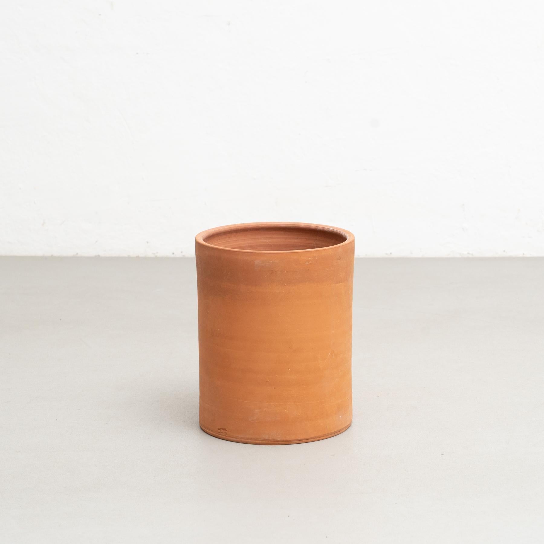 Spanish Traditional Clay Planter, circa 1960