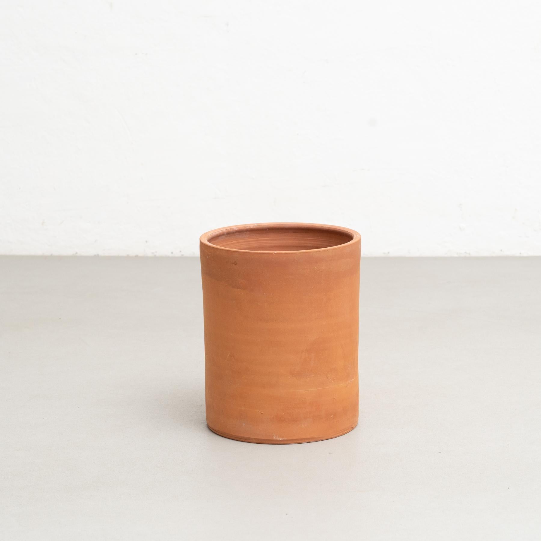 Traditional Clay Planter, circa 1960 In Good Condition In Barcelona, ES