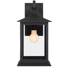 Exterior Lighting Handmade Wrought Iron Outdoor Wall Sconce Lantern