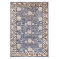 Traditional Contemporary Samarkand Ivory Carpet Blossom" by Doris Leslie Blau