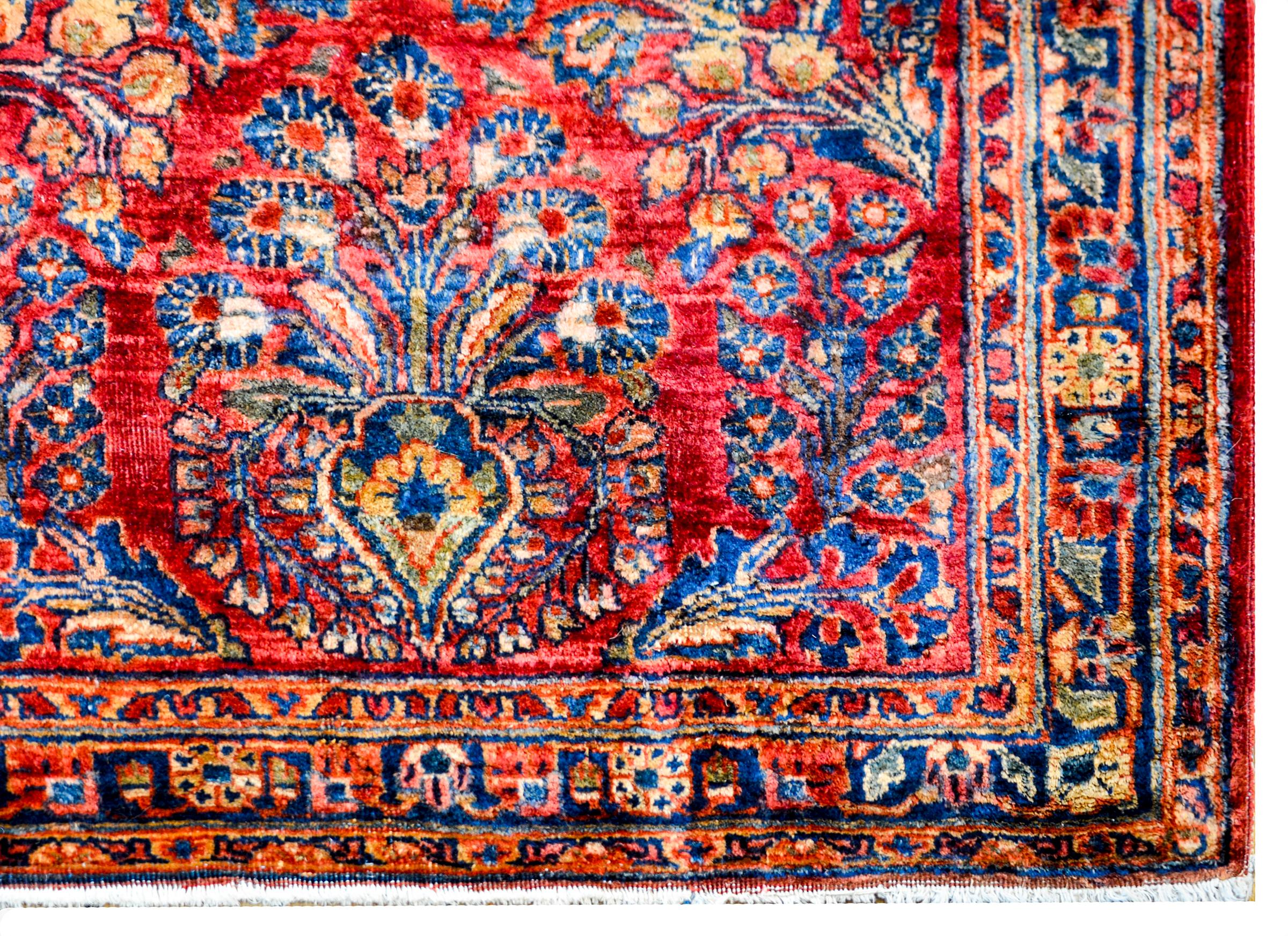 Traditional Early 20th Century Persian Sarouk Runner 2