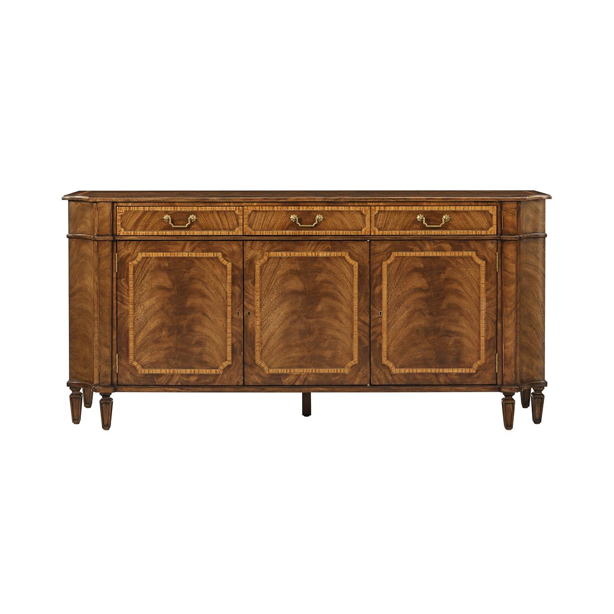 Vietnamese Traditional English Sideboard For Sale