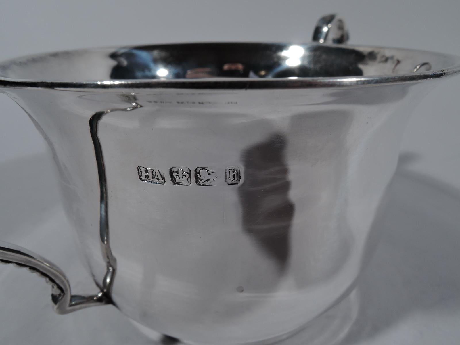 Traditional English Sterling Silver Two-Handled Cup 1