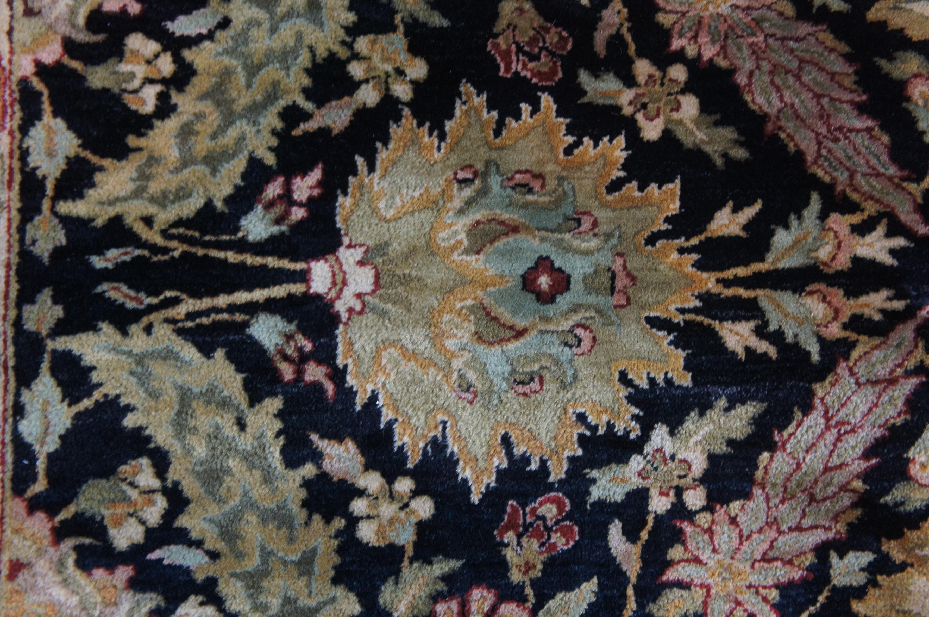 Traditional Floral Area Rug Carpet For Sale 1