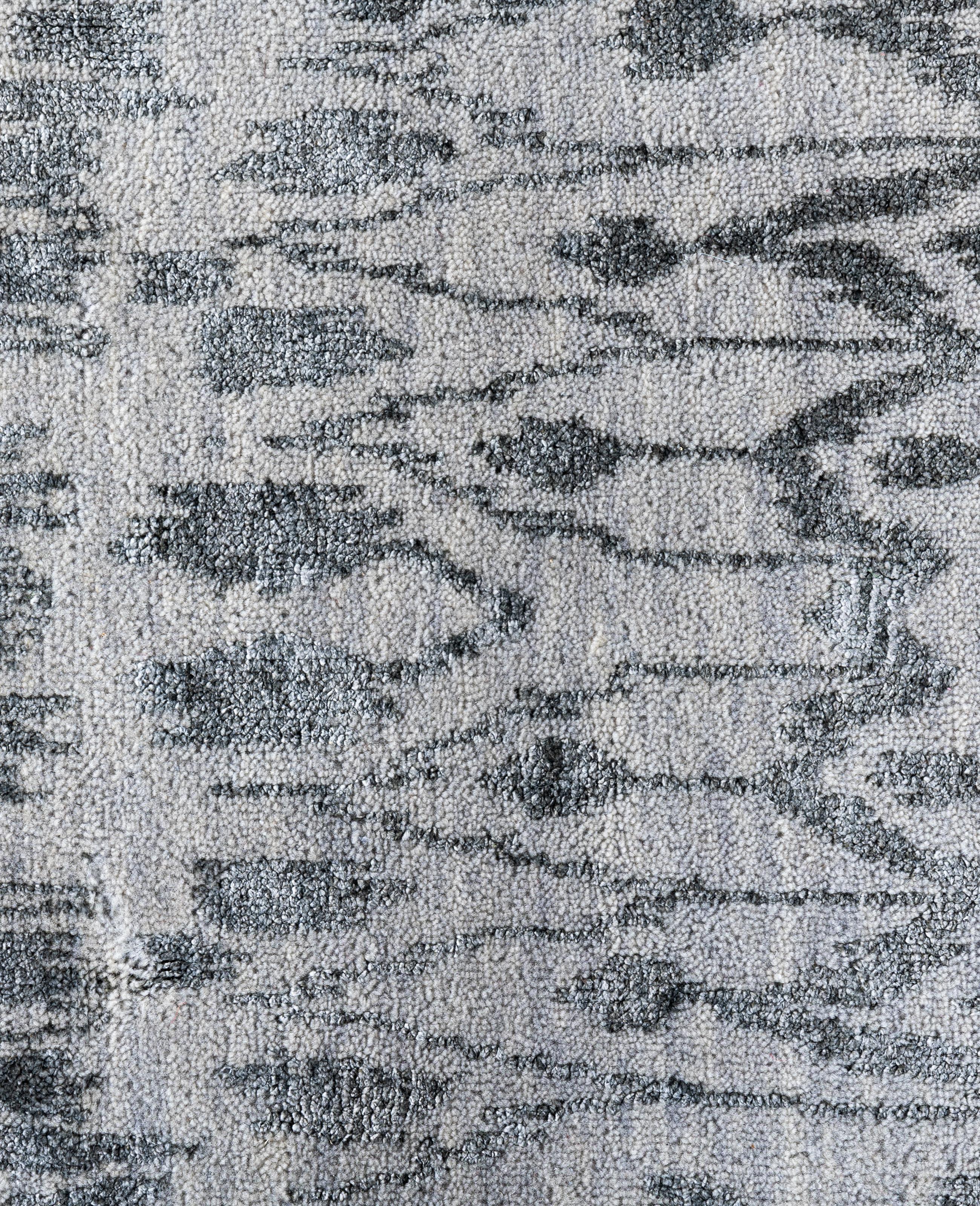 Indien Traditional Floral Wool, Silk Hand Knotted Beige Area Rug 8' 10