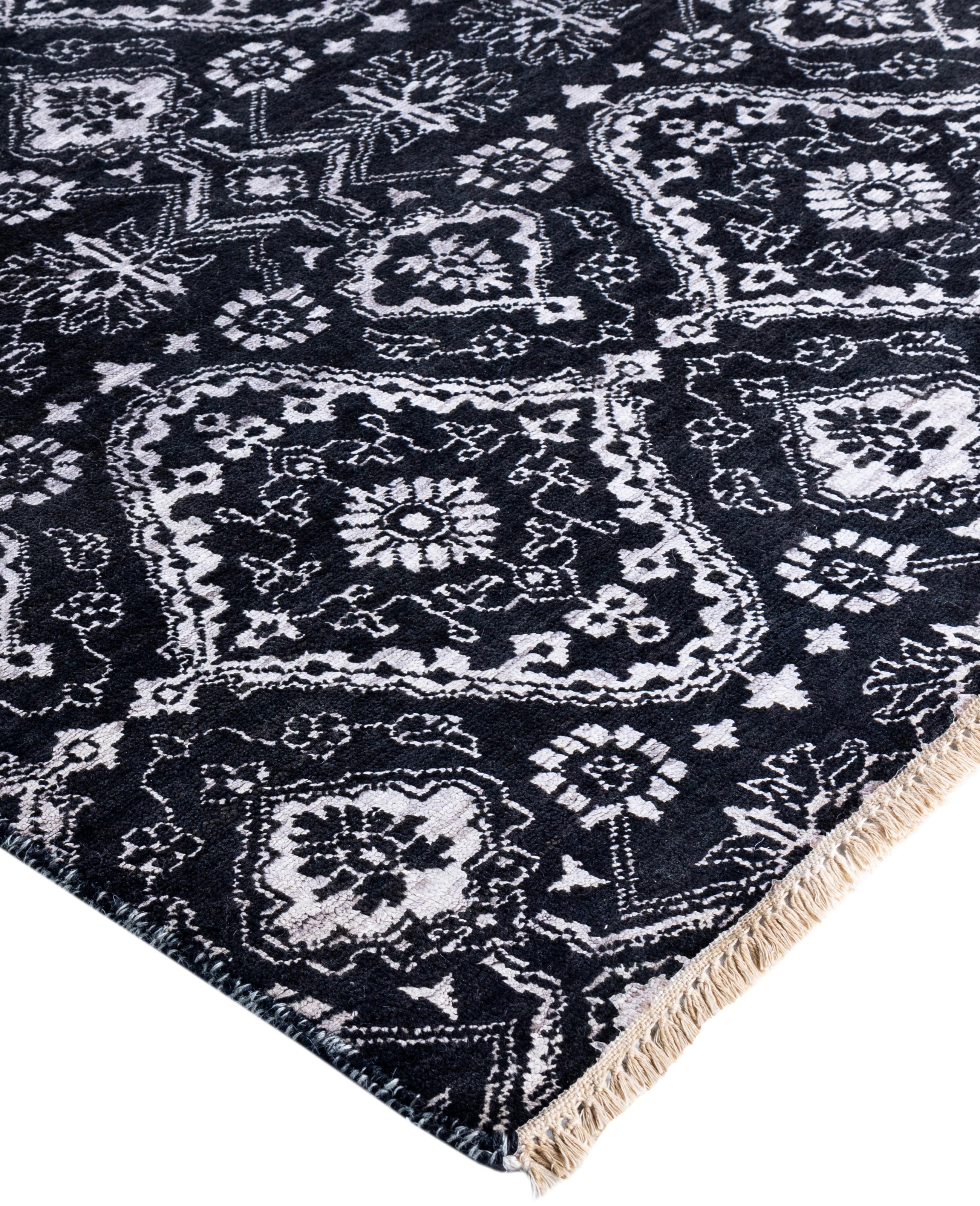 Kazak rugs have been sought after for generations, their unique design aesthetic a captivating combination of tribal history and geographic influence. Intricately hand-knotted from wool, the medallions, allover patterns, and central design reflect