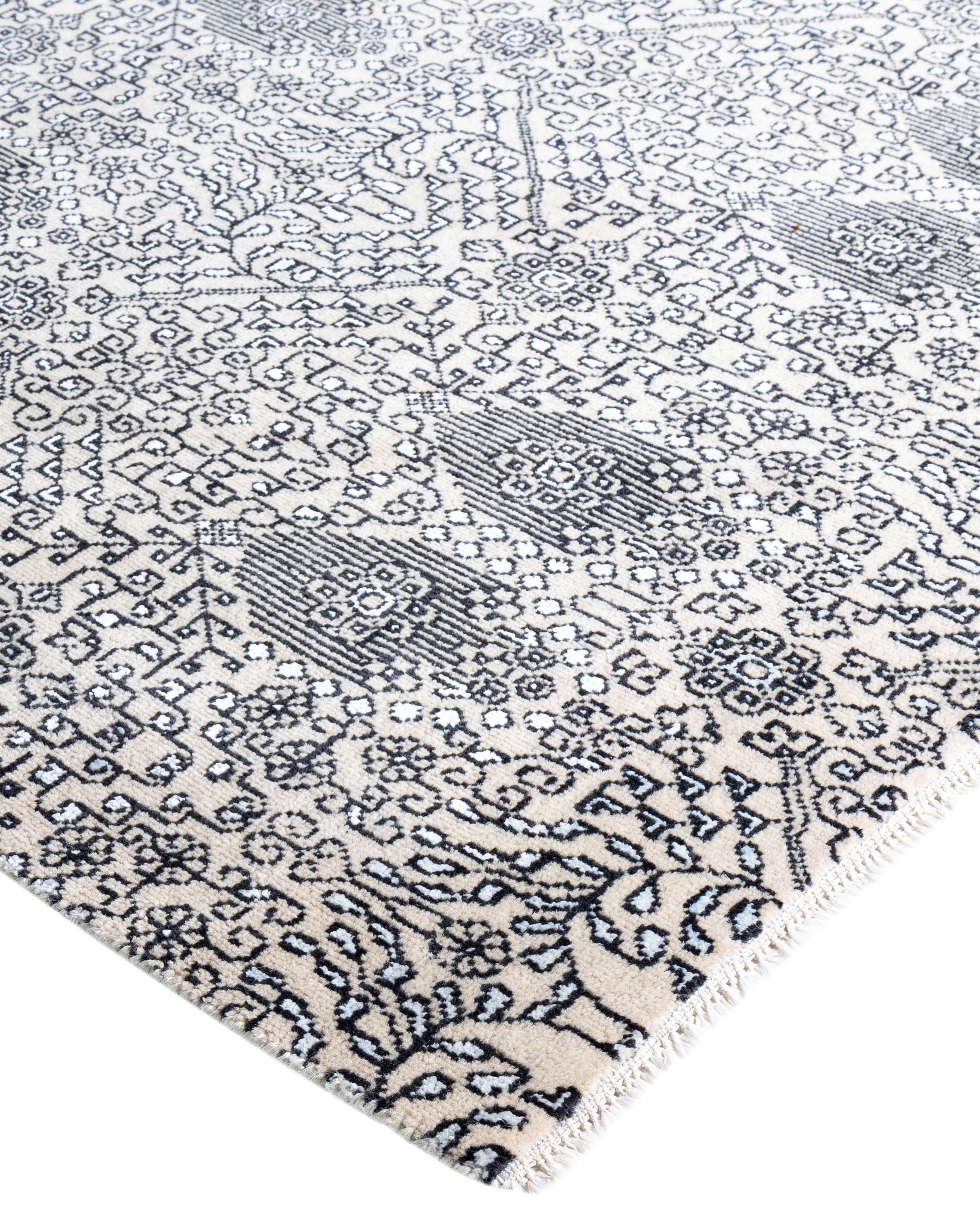 Kazak rugs have been sought after for generations, their unique design aesthetic a captivating combination of tribal history and geographic influence. Intricately hand-knotted from wool, the medallions, allover patterns, and central design reflect
