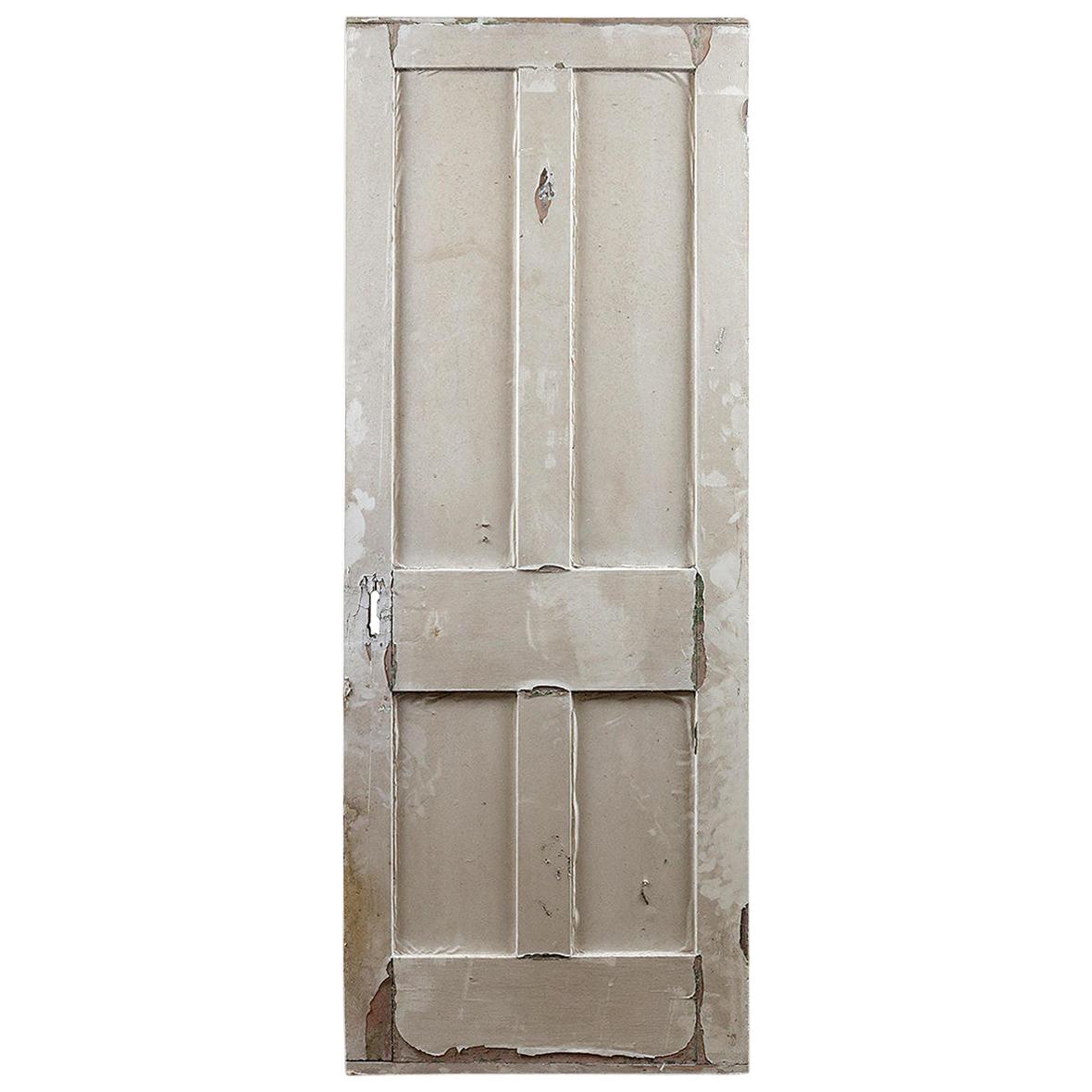 Traditional Four Panel Interior Door, 20th Century For Sale