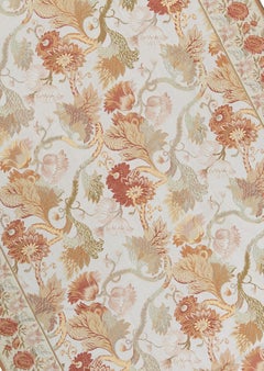 Luxury Traditional French Aubusson Style Flat-Weave Ivory