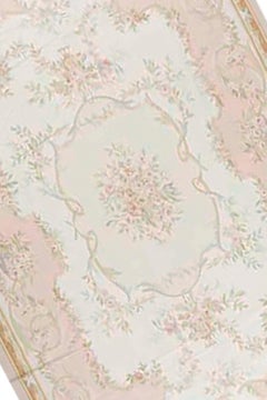 17th Century Traditional French Aubusson Style Flat-Weave Rug