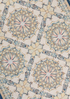 17th Century Traditional French Aubusson Style Flat-Weave Rug