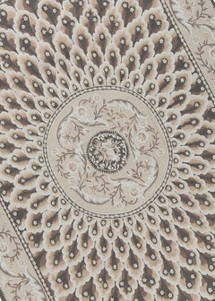 17th Century Traditional French Aubusson Style Flat Weave Rug