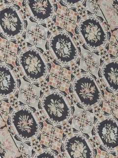 17th Century Traditional French Aubusson Style Flat-Weave Rug