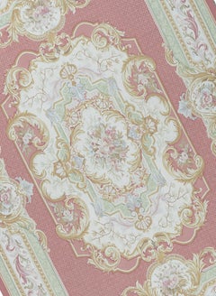 17th Century Traditional French Aubusson Style Flat-Weave Rug