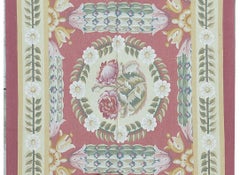 17th Century Traditional French Aubusson Style Flat-Weave Rug