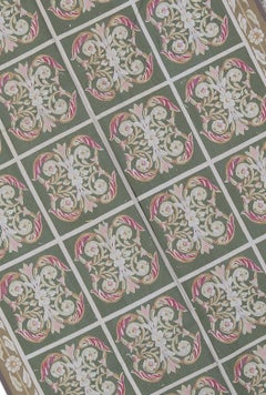 17th Century Traditional French Aubusson Style Flat-Weave Rug