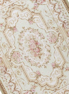 17th Century Traditional French Aubusson Style Flat-Weave Rug