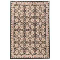 Antique 17th Century Traditional French Aubusson Style Flat-Weave Rug