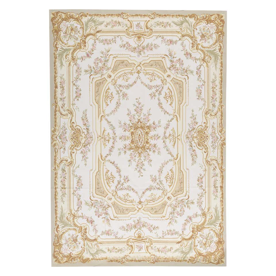 Aubusson Western European Rugs - 525 For Sale at 1stdibs