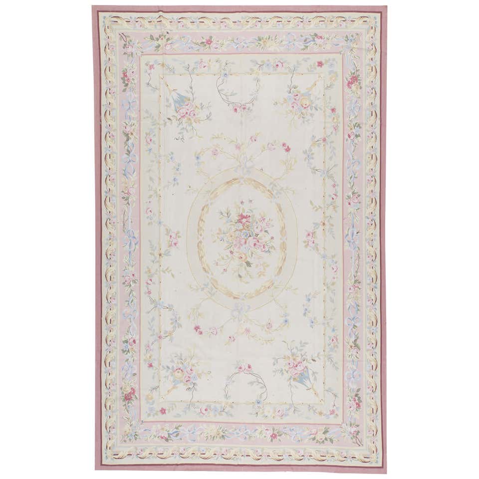 Aubusson Western European Rugs - 525 For Sale at 1stdibs