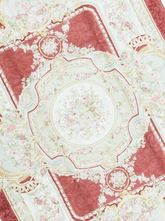 17th Century Traditional French Aubusson Style Flat-Weave Rug