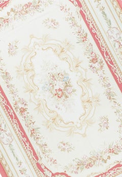 17th Century Traditional French Aubusson Sytle Flat-Weave Rug