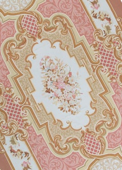 17th Century Traditional French Aubusson Sytle Flat-Weave Rug